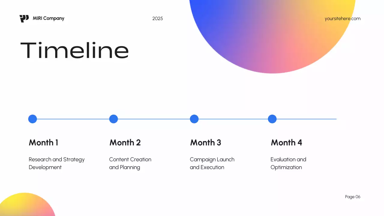 Blue Modern Marketing Plan Presentation