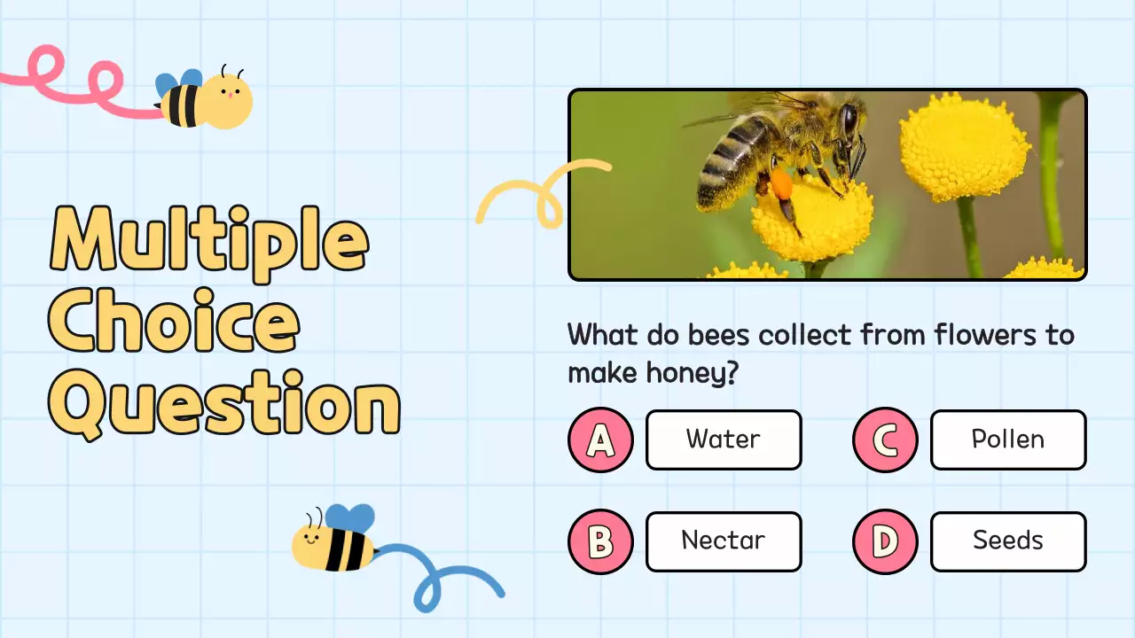Yellow Minimal Quiz Announcement Presentation