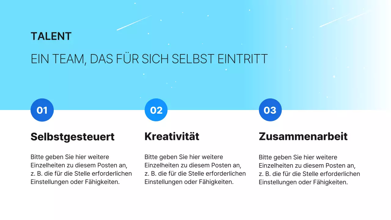 Hellblau Einfaches Unternehmenskulturbuch Einleitung