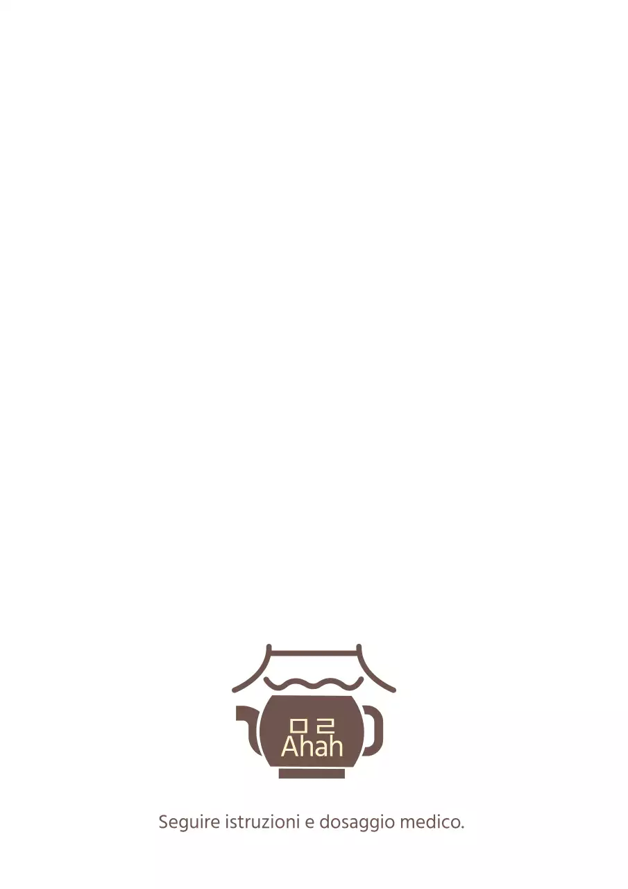 Logo della clinica di medicina tradizionale cinese marrone