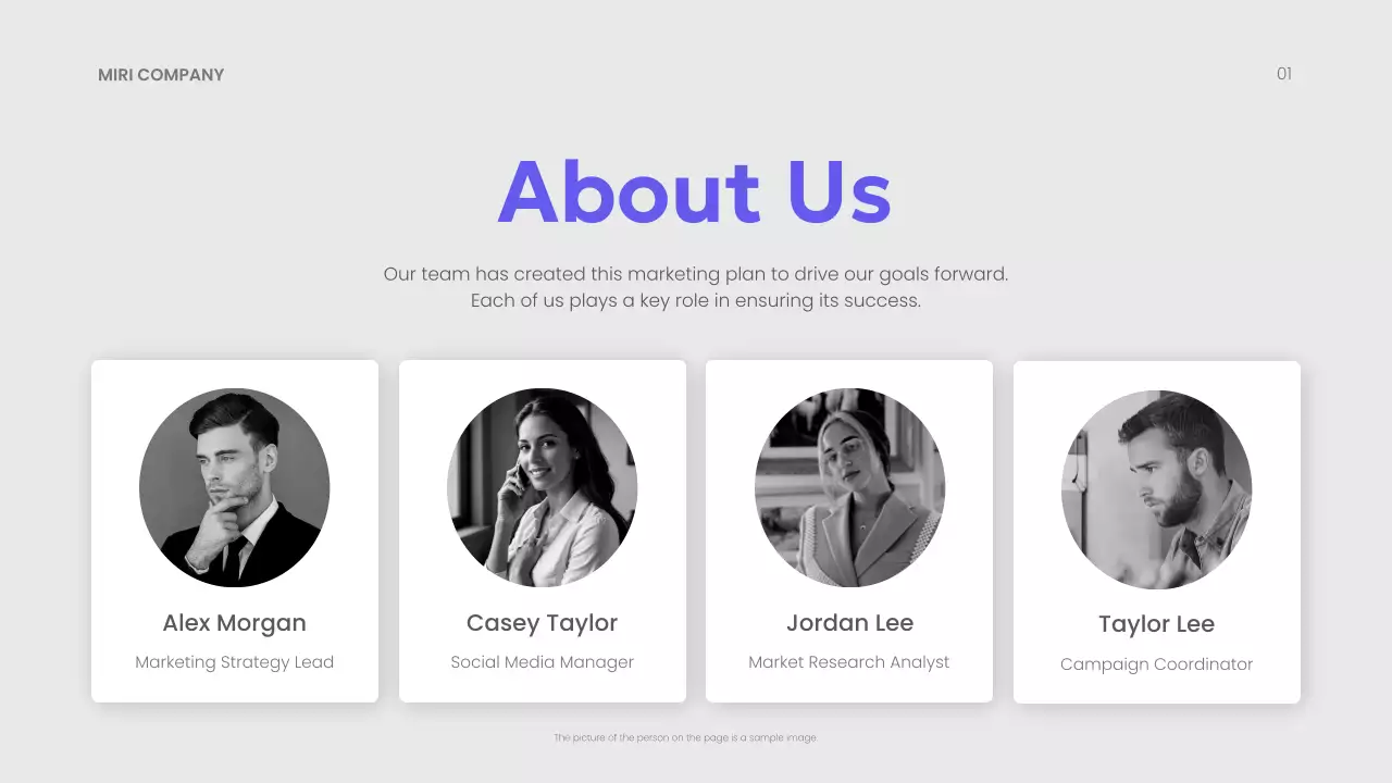 Blue Modern Marketing Plan Presentation