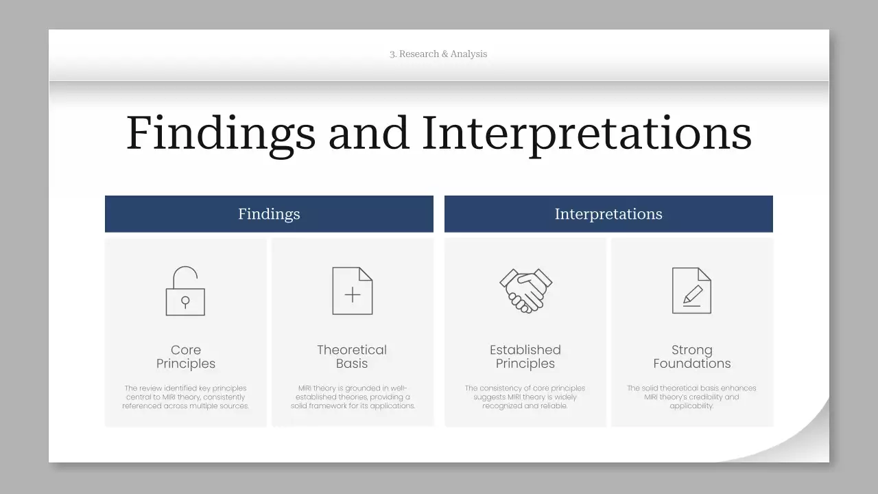 White Professional Project Overview Presentation