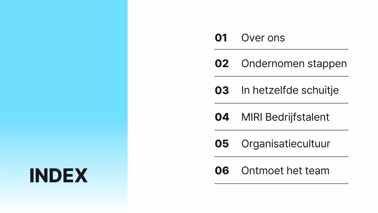 Lichtblauw Eenvoudig Bedrijfscultuur Boek Introductie