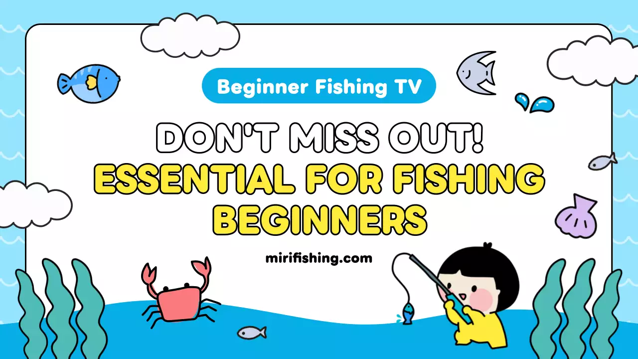 Blue Cartoon Fishing Advertisement YouTube Thumbnail