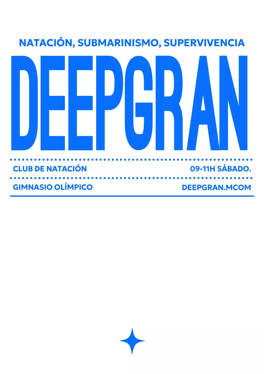 Contratación Blue Simple Swim