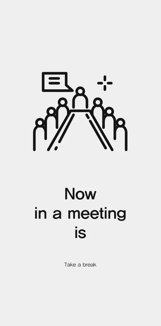 A simple corporate calendar in gray