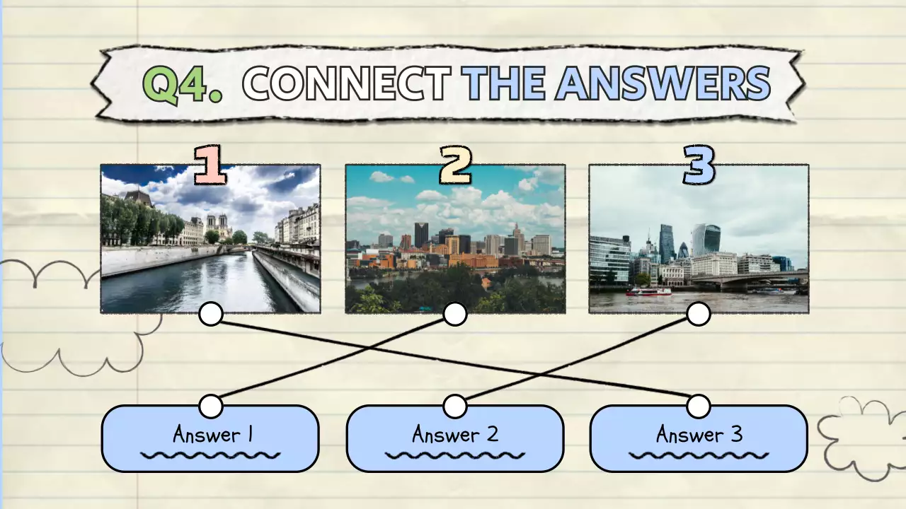 Blue Comic Quiz Guide Presentation