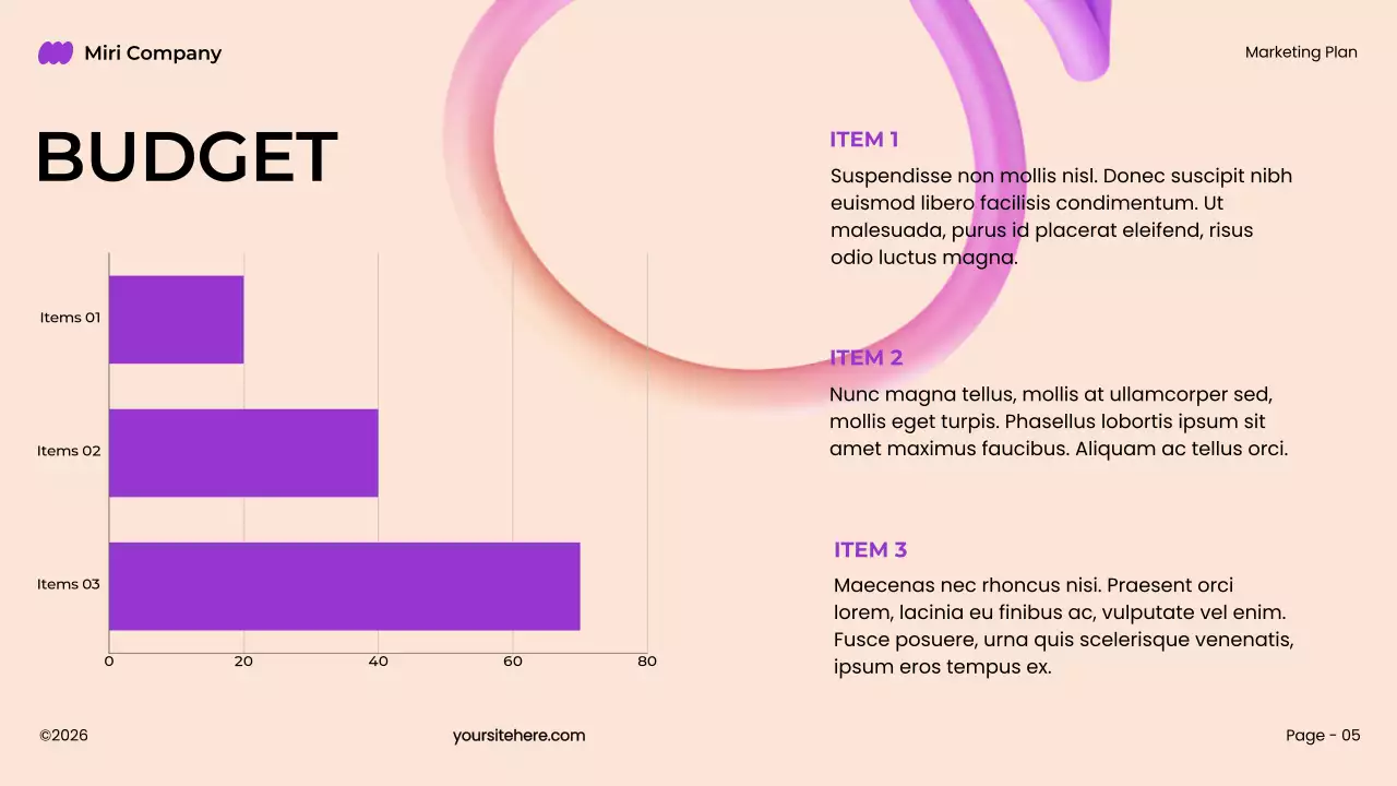 Purple Modern Marketing Plan Document Presentation