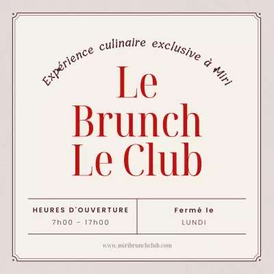 Horaires d'ouverture de ce restaurant beige et minimaliste