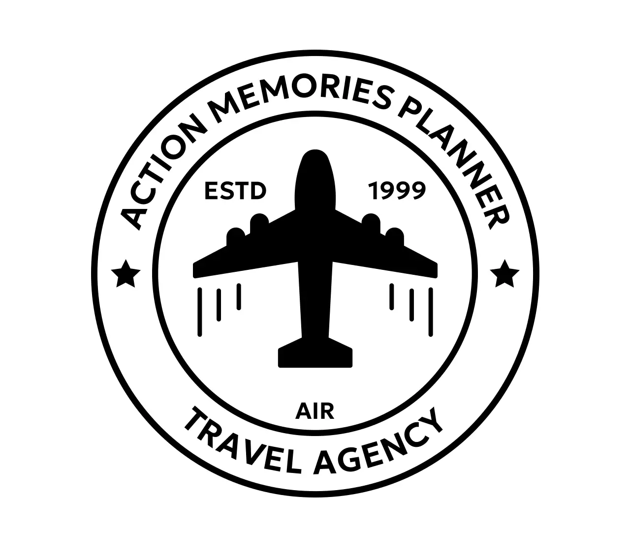 심플 여행 로고