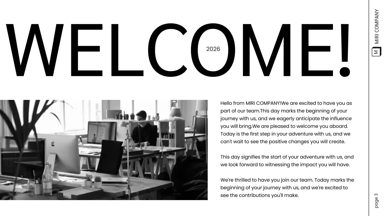 Presentasi Panduan Karyawan Modern Kulit Hitam