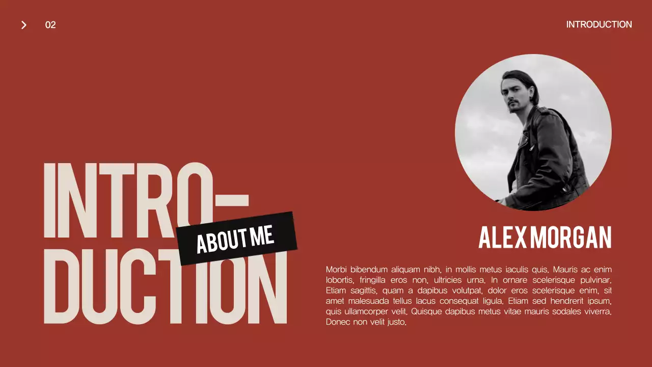 Black Modern Creative Portfolio