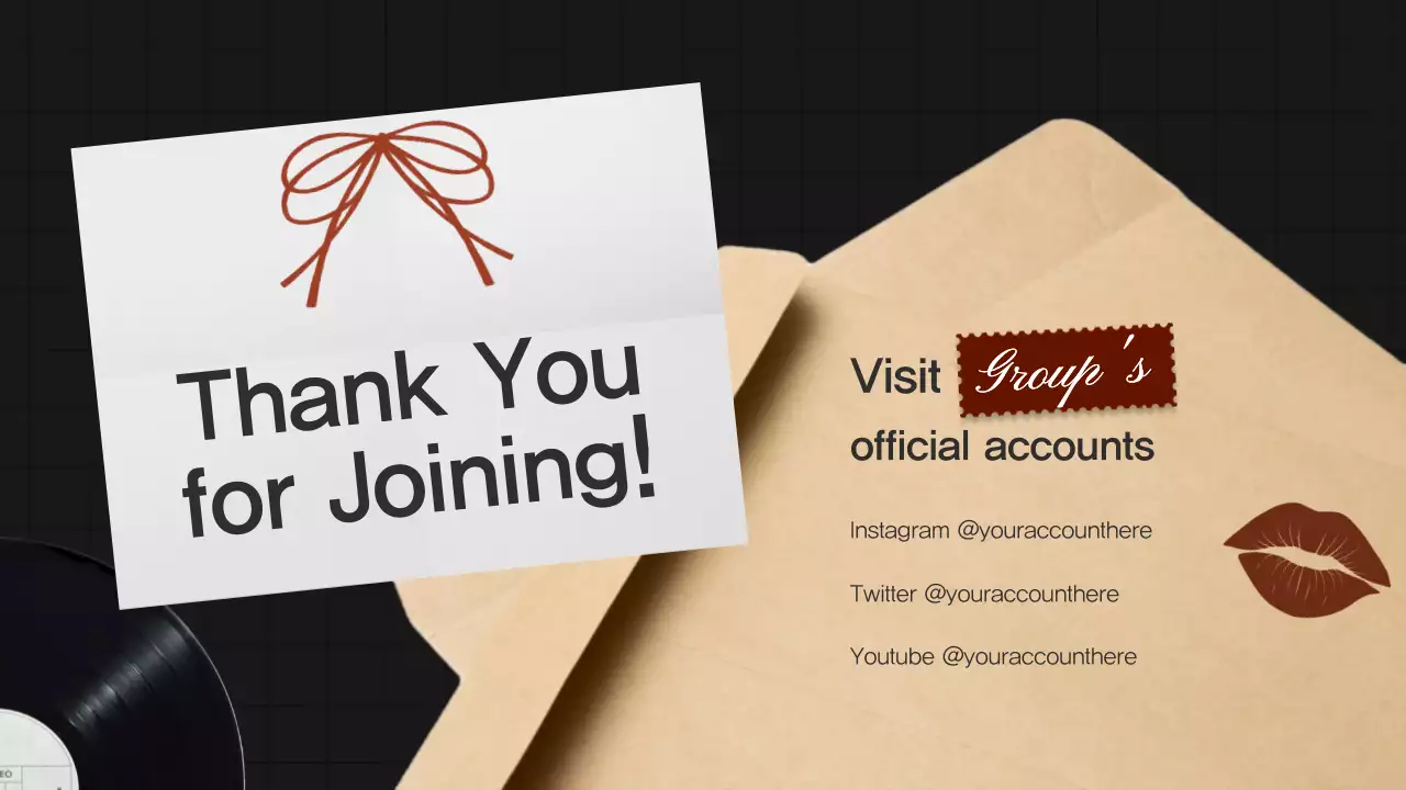 Brown Vintage Member Guide Presentation