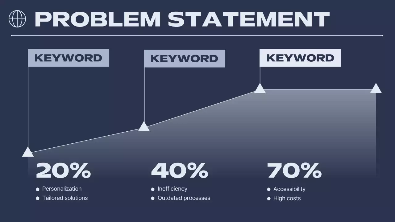 Navy Modern Ai Business Pitch Presentation