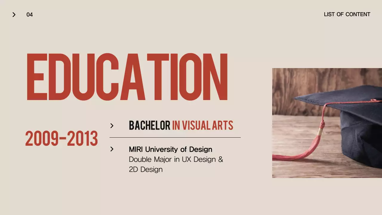 Black Modern Creative Portfolio