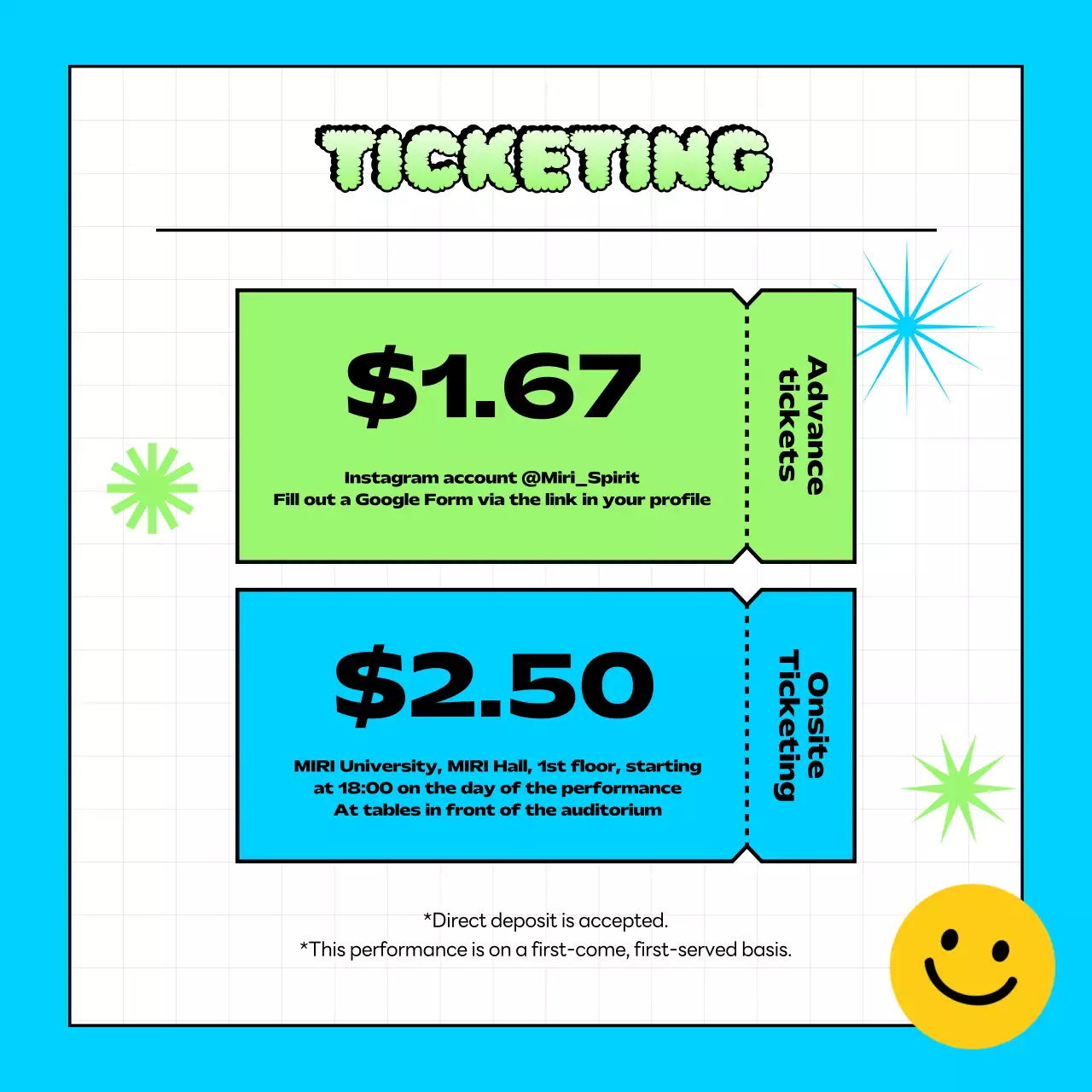 Carrossel do Instagram do evento Blue Trendy Concert