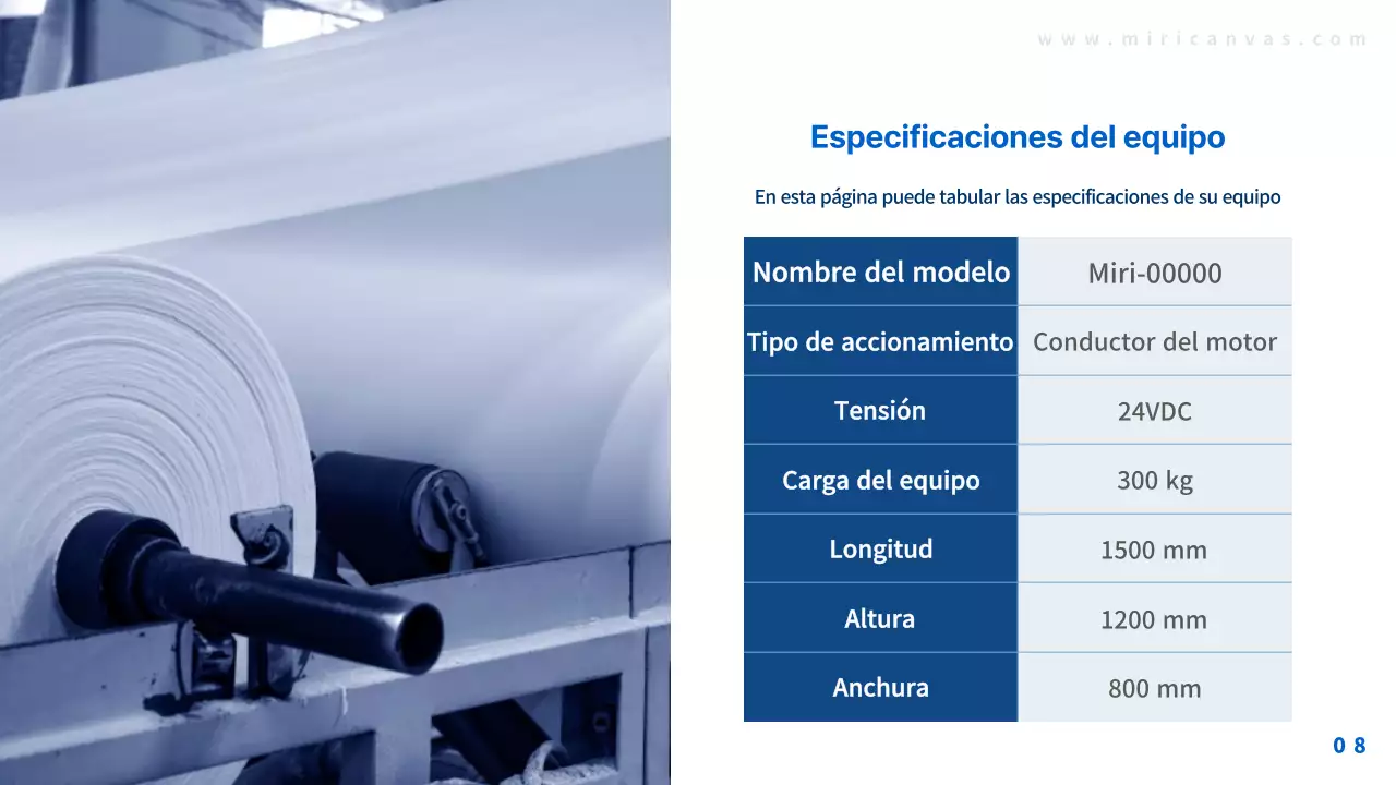 Promocione su perfil de empresa blue modern