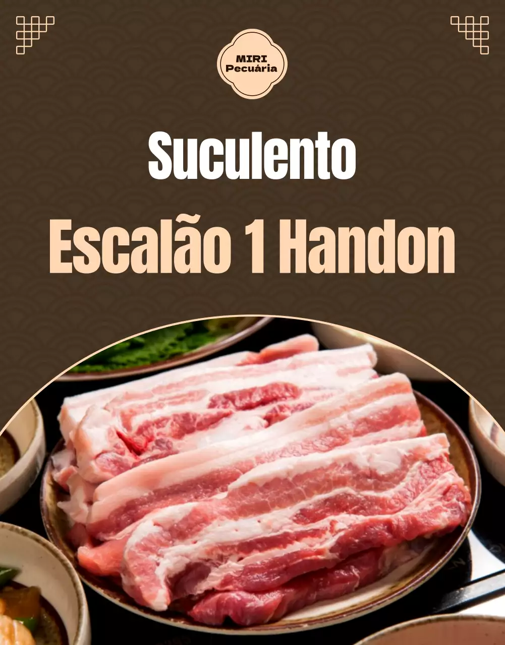 Alourar o anúncio tradicional de carne