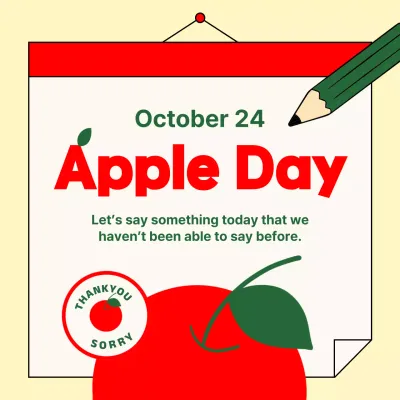 Red Simple Event Announcement Social Media Post