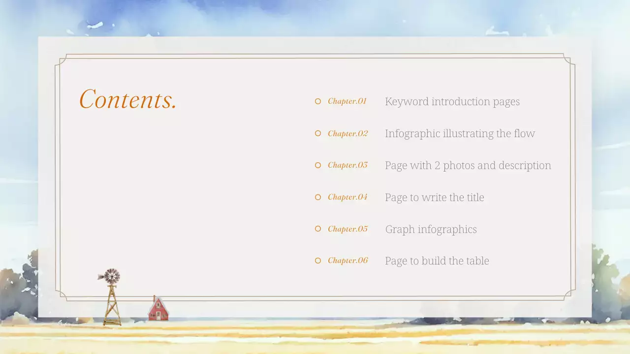 Orange Rustic Fall Presentation