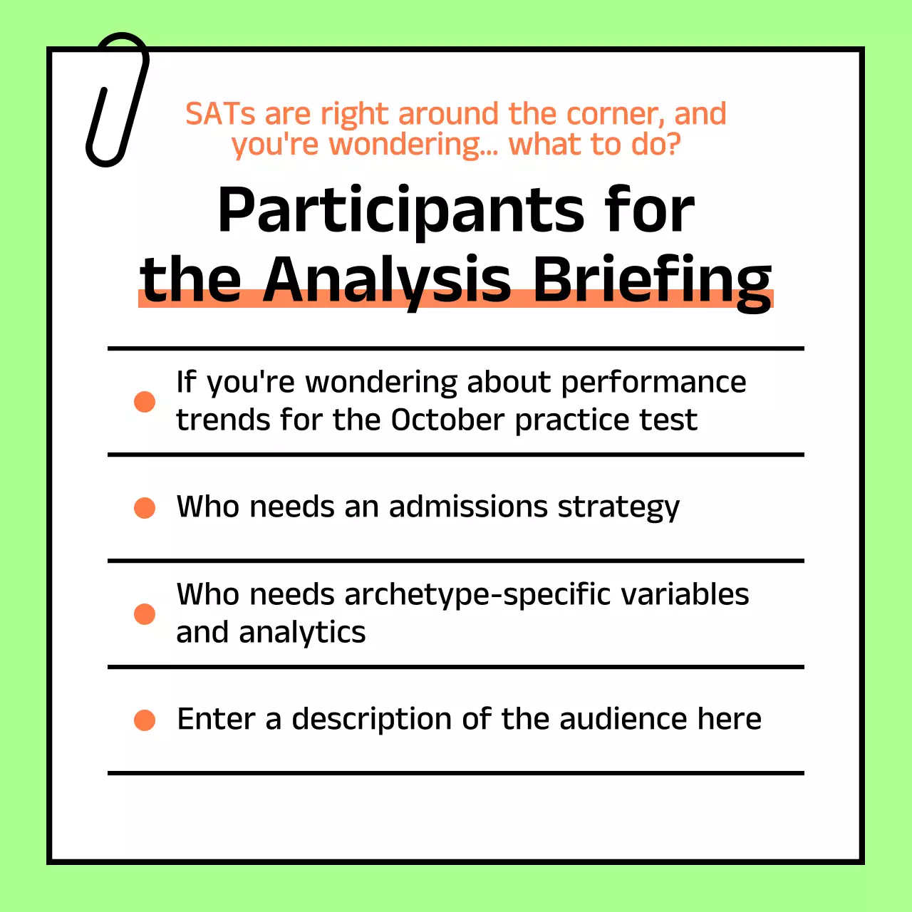 Green Modern Analytics Announcement Instagram Carousel