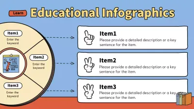 Blue Simple Education Guide Infographic