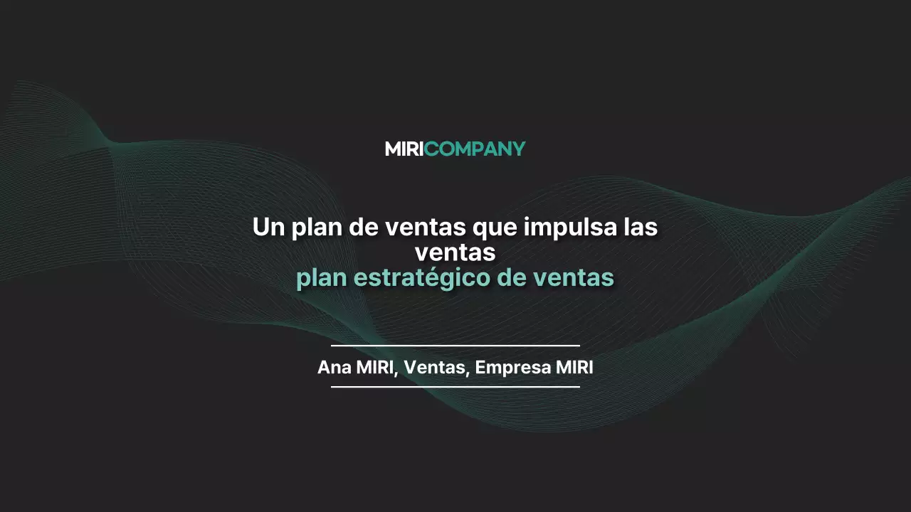 Un moderno plan estratégico de ventas en blanco y negro