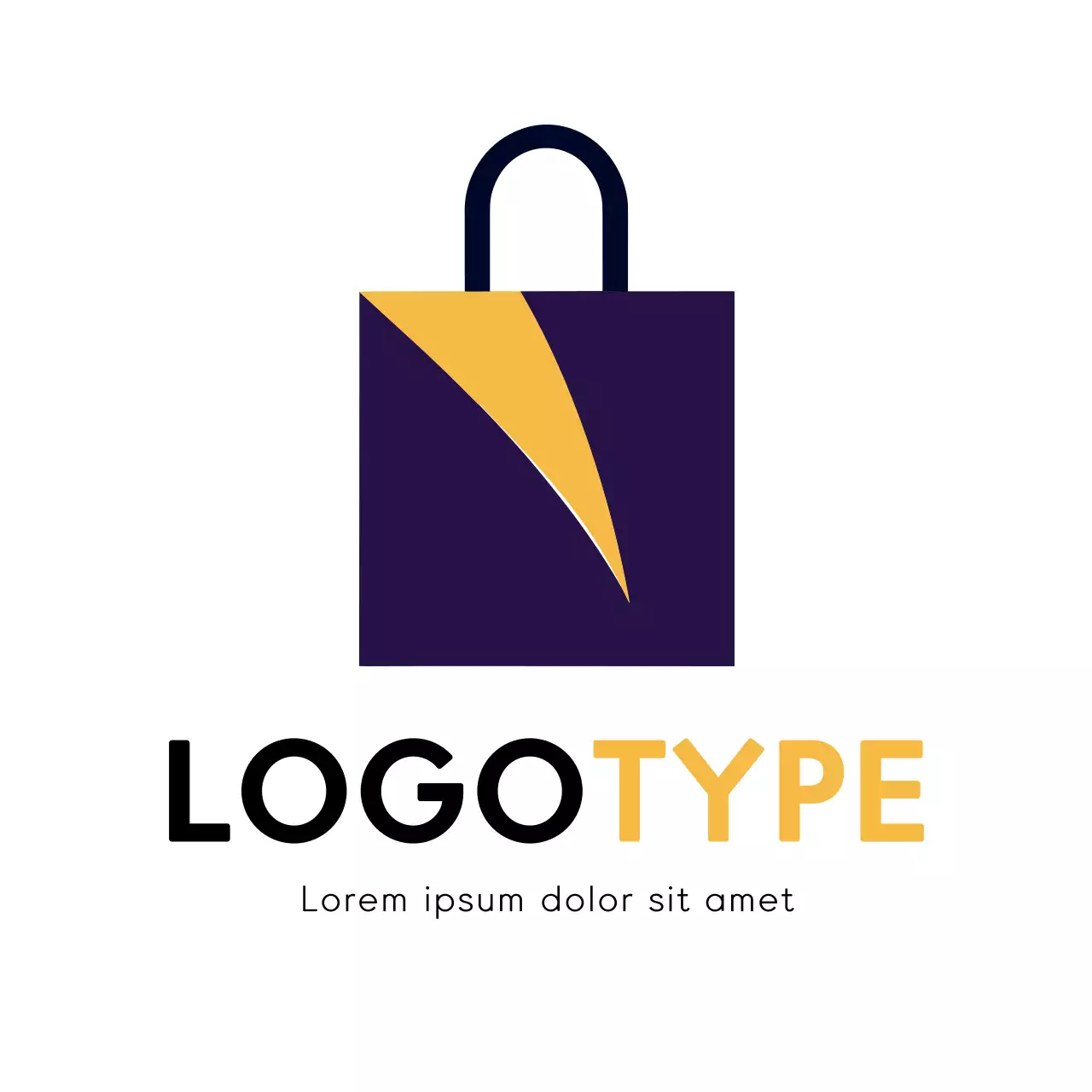 Navy Modern Design Logo