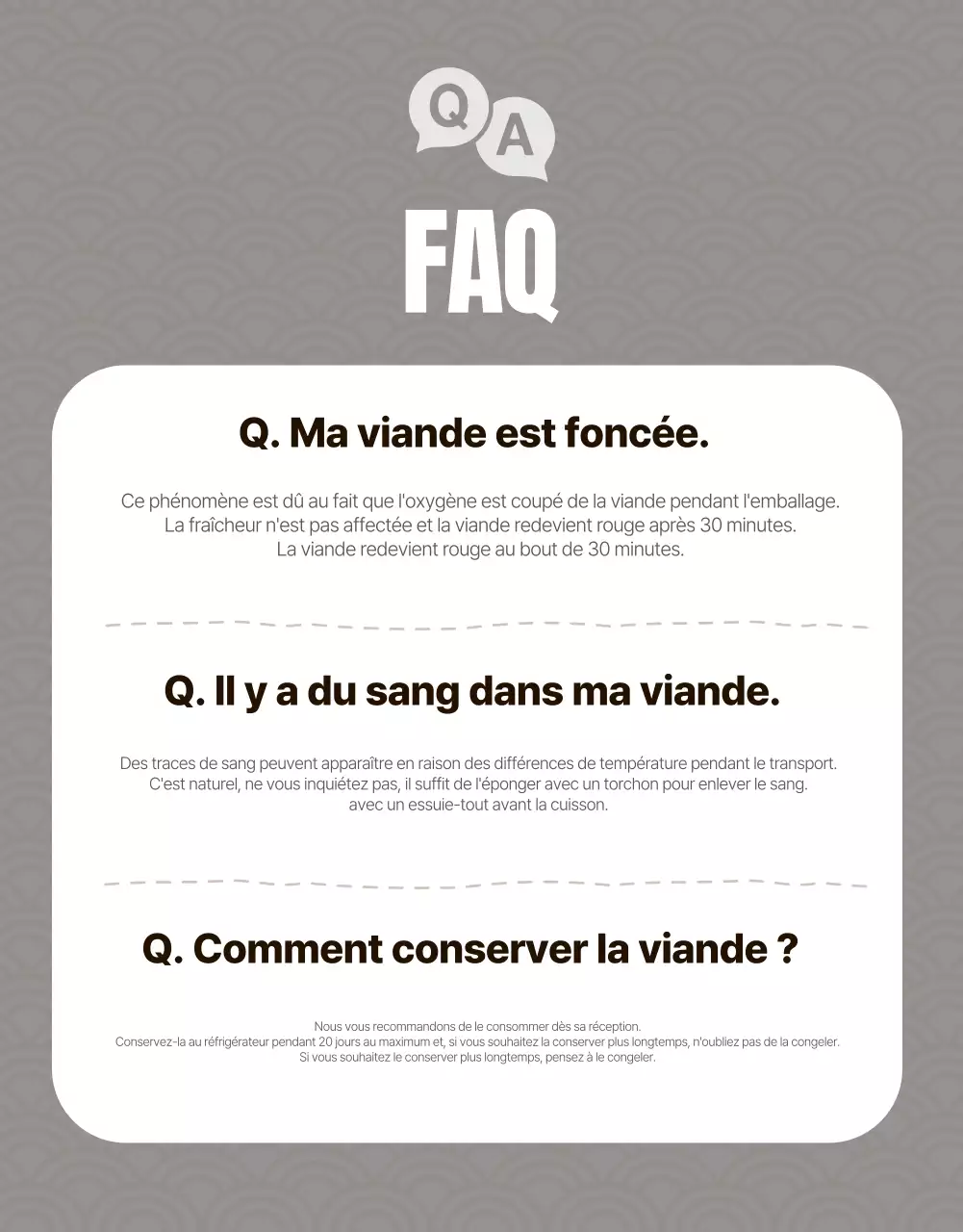 Faire revenir la viande traditionnelle ad