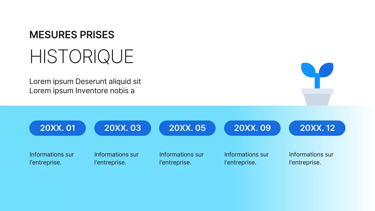 Introduction au livre sur la culture d'entreprise, simple et bleu clair