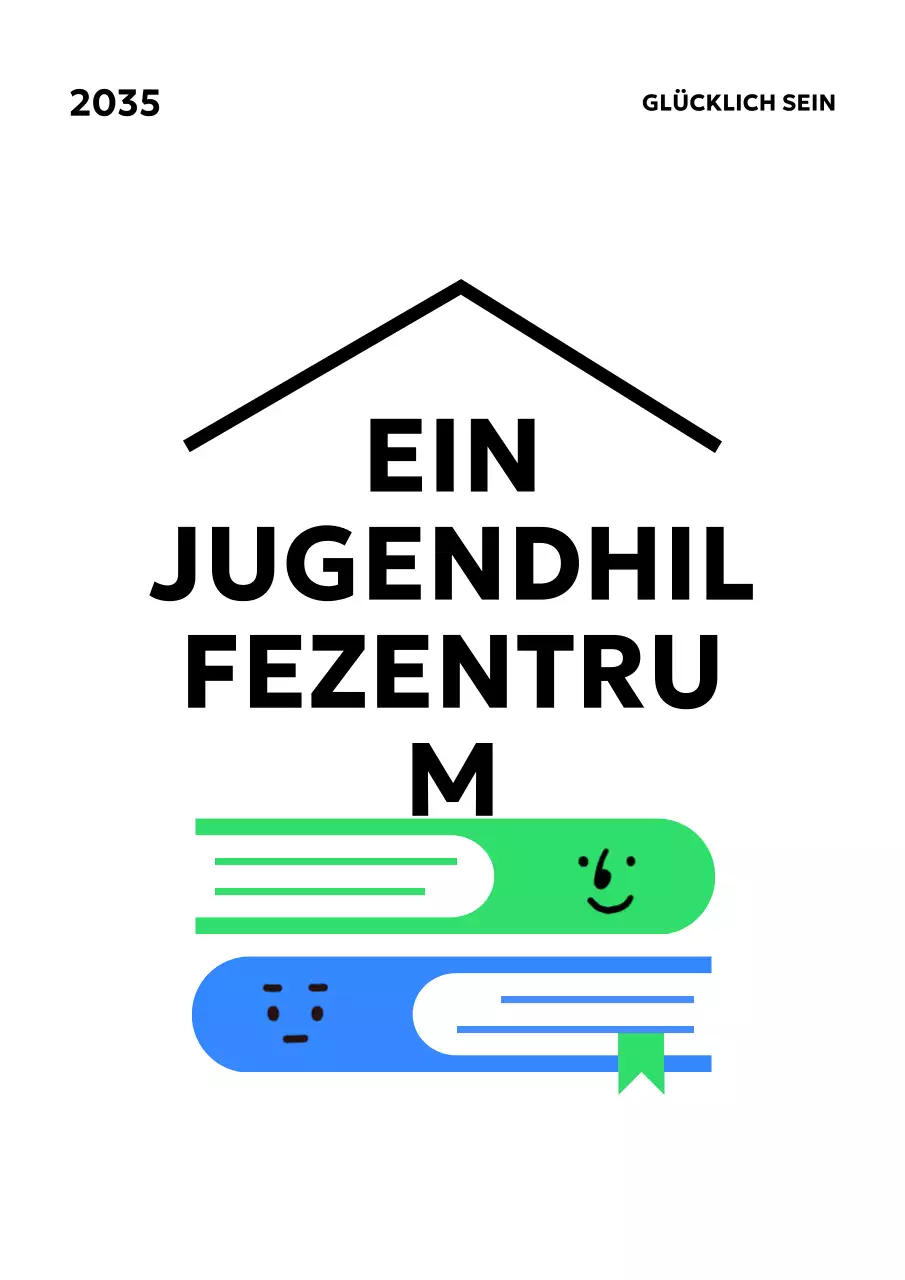 Ein Jugendhilfezentrum mit einfacher Atmosphäre