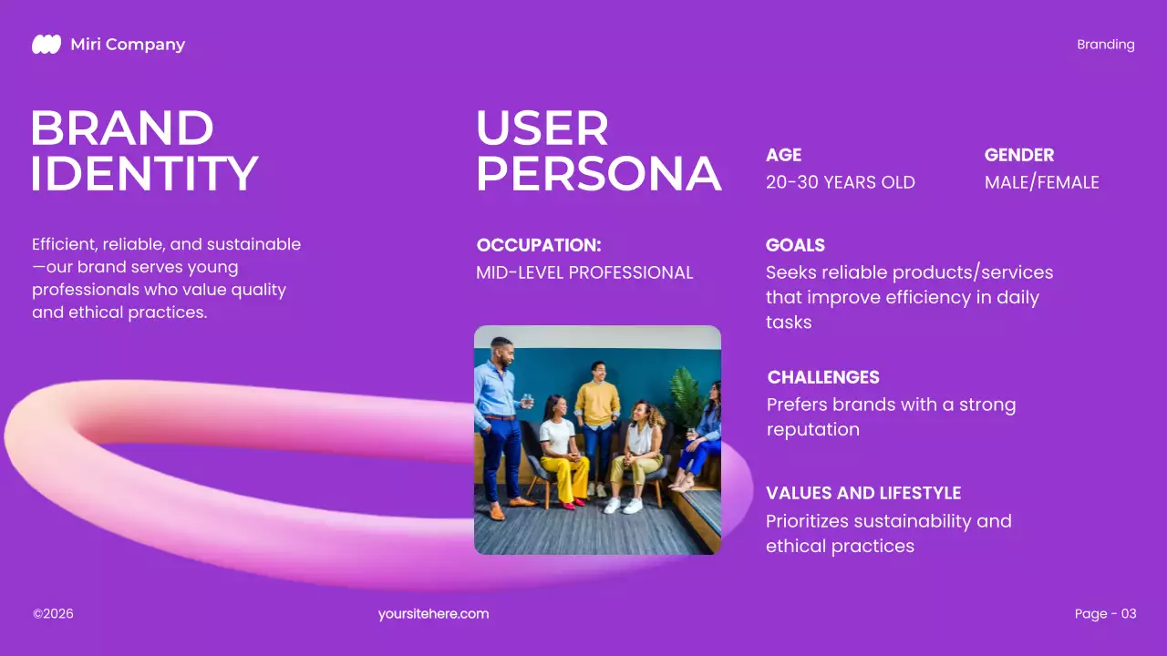 Purple Modern Marketing Plan Document Presentation