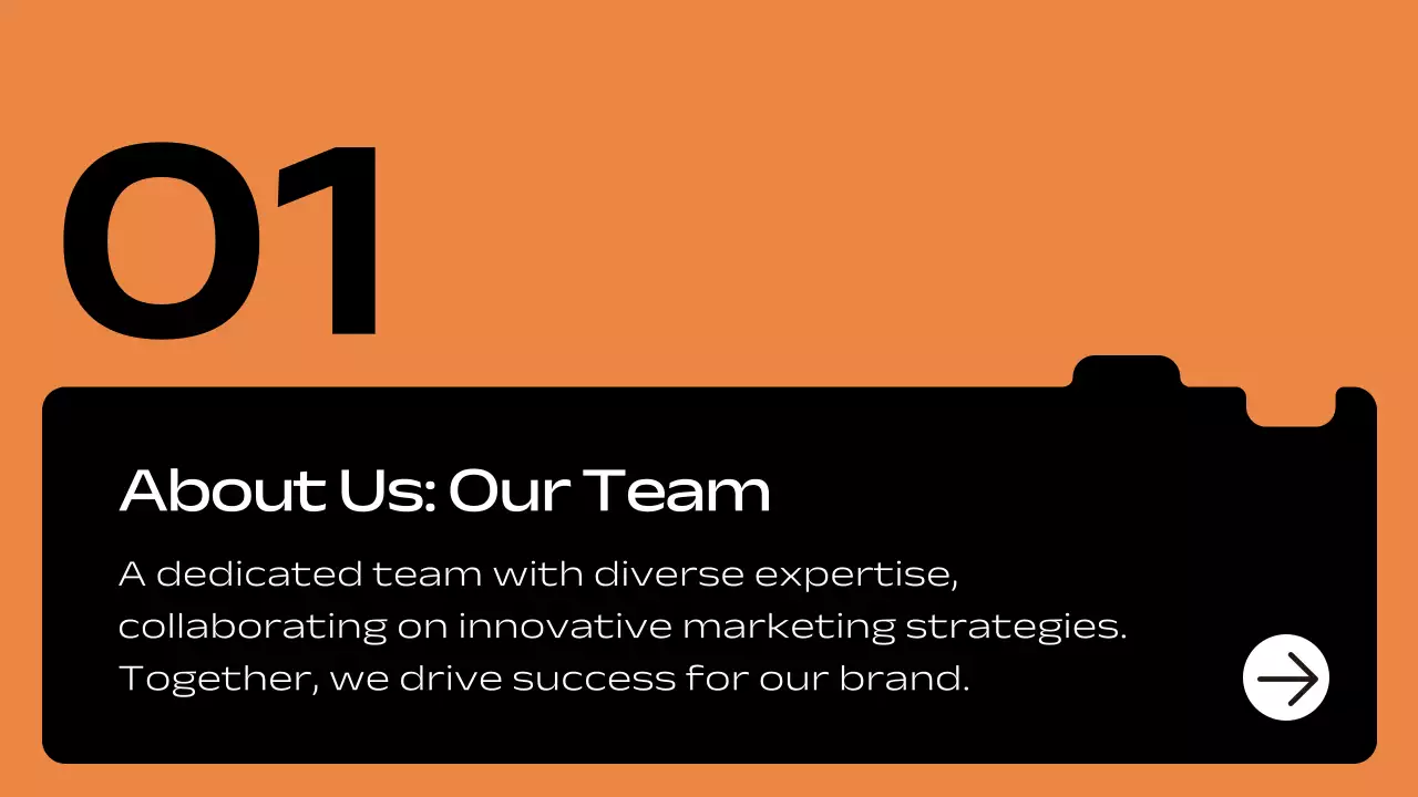 Orange Modern Marketing Document Presentation