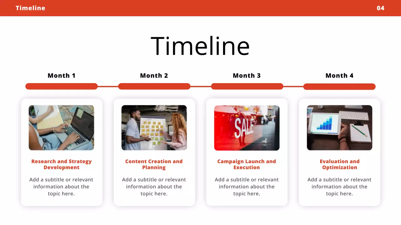 Orange Modern Marketing Plan Guide Presentation