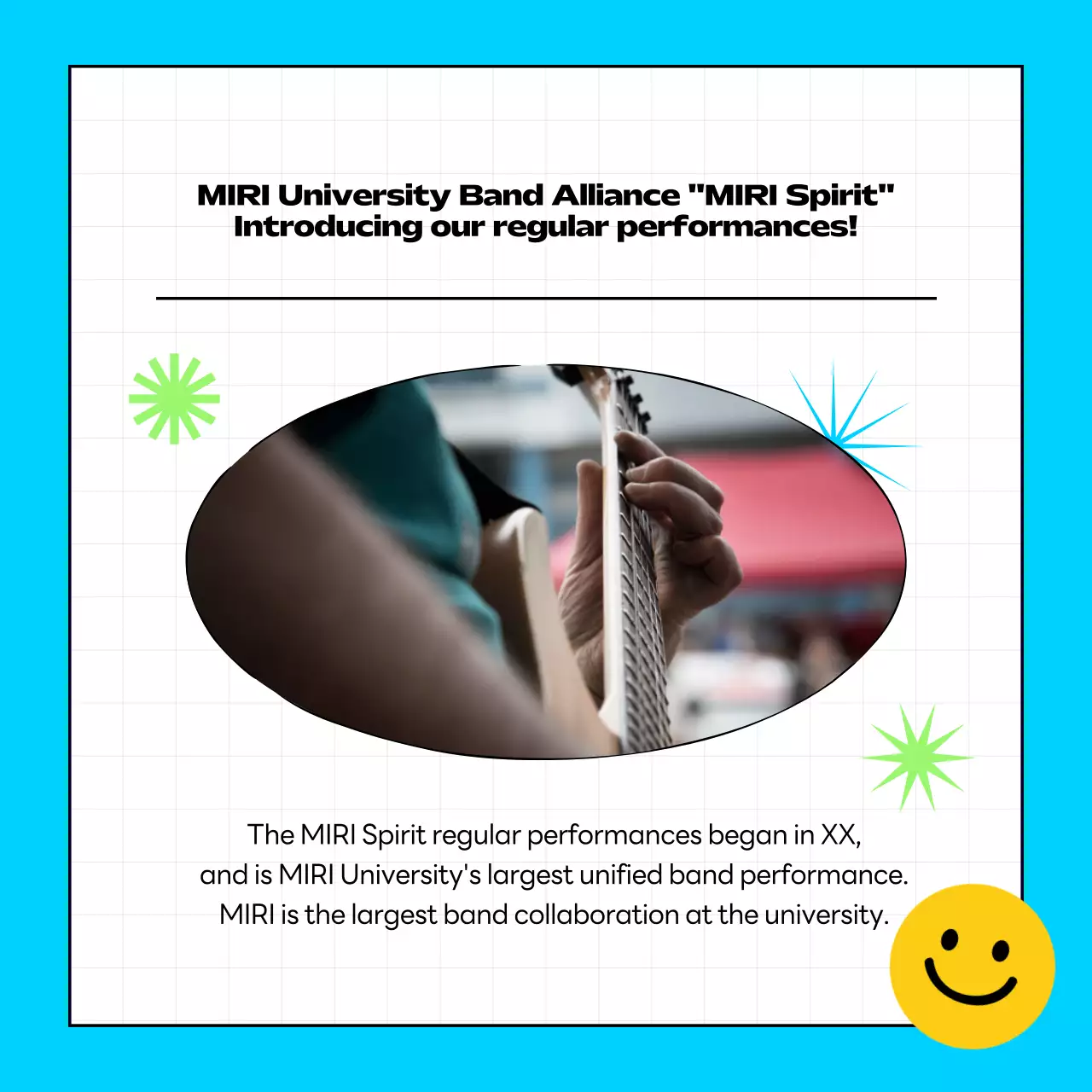 Carrossel do Instagram do evento Blue Trendy Concert