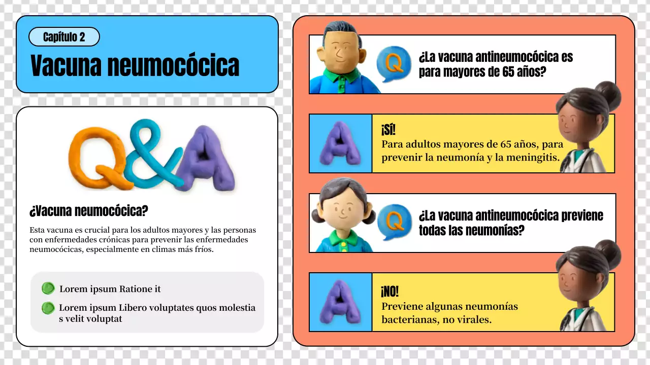 directrices sanitarias creativas y llenas de color