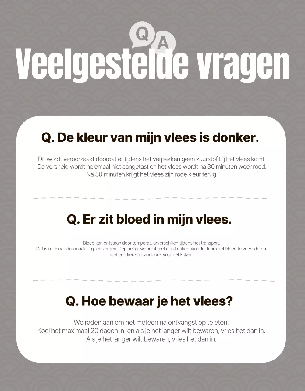 Traditioneel bruin vlees ad