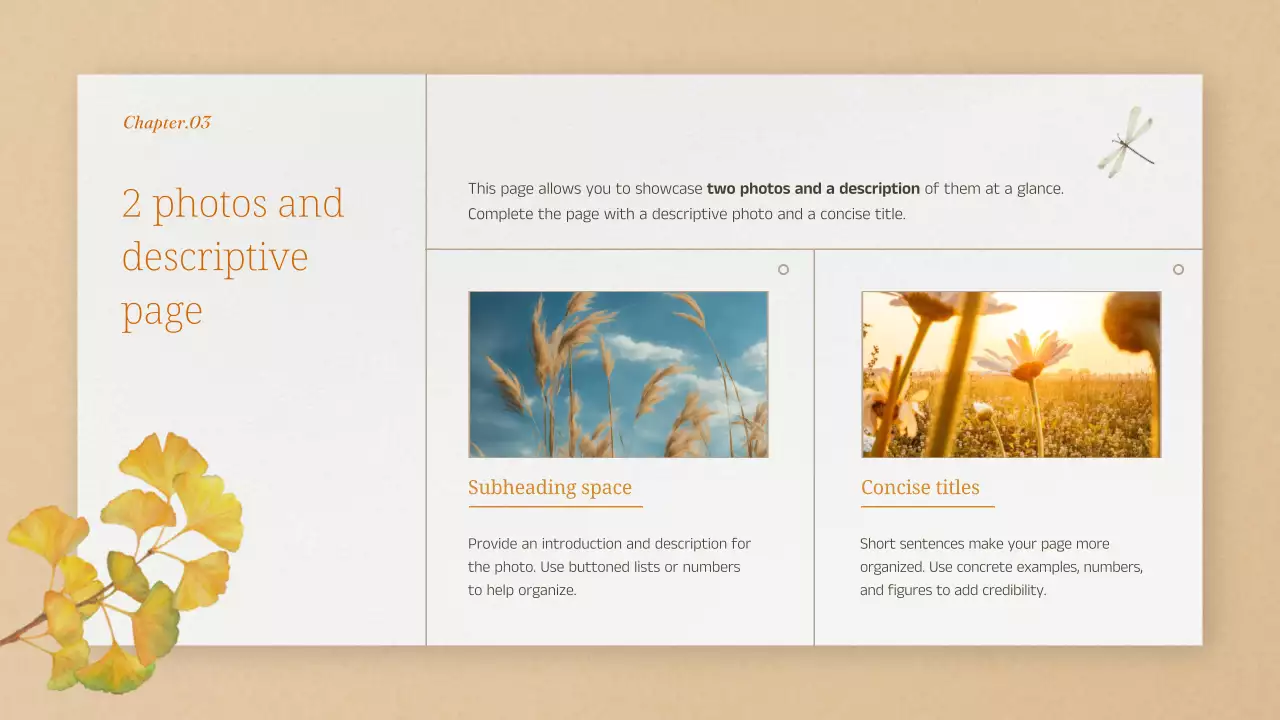 Orange Rustic Fall Presentation