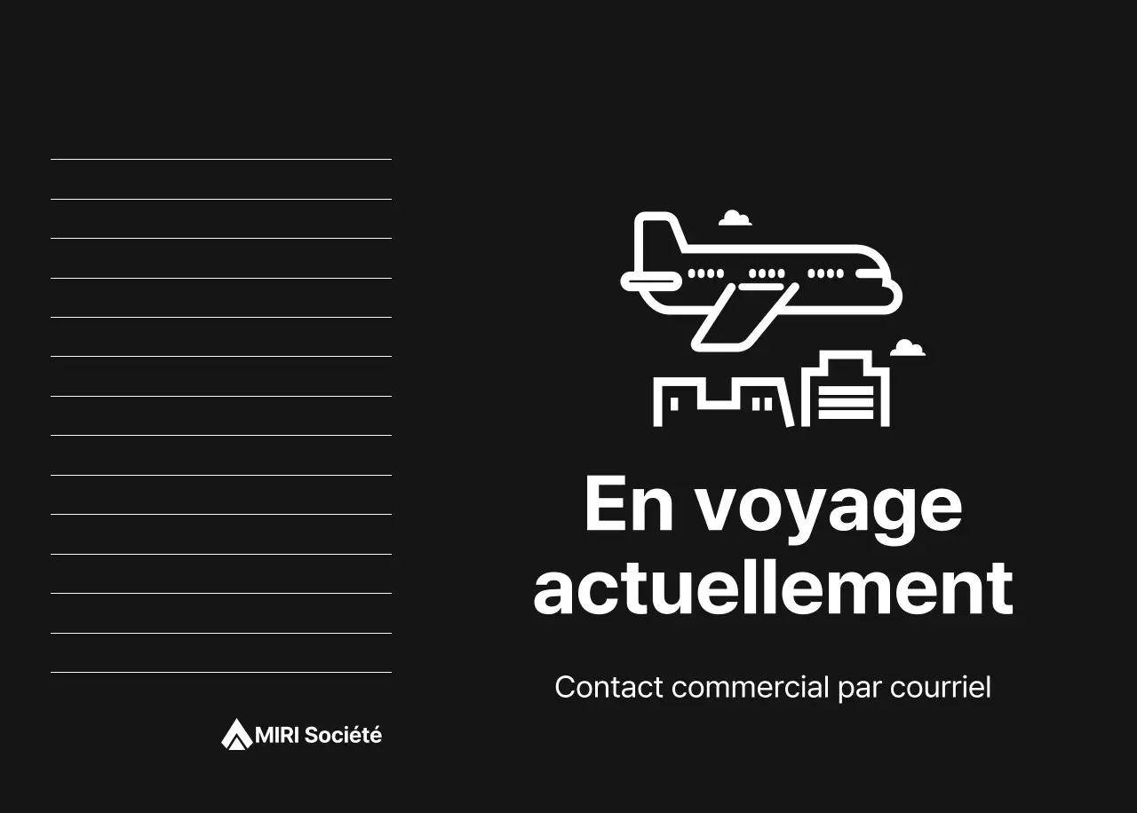 Un calendrier d'entreprise simple en gris