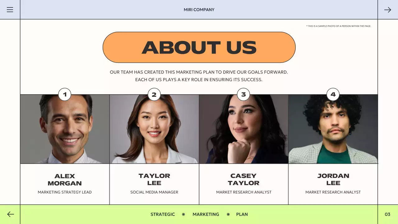 Orange Bold Marketing Plan Presentation