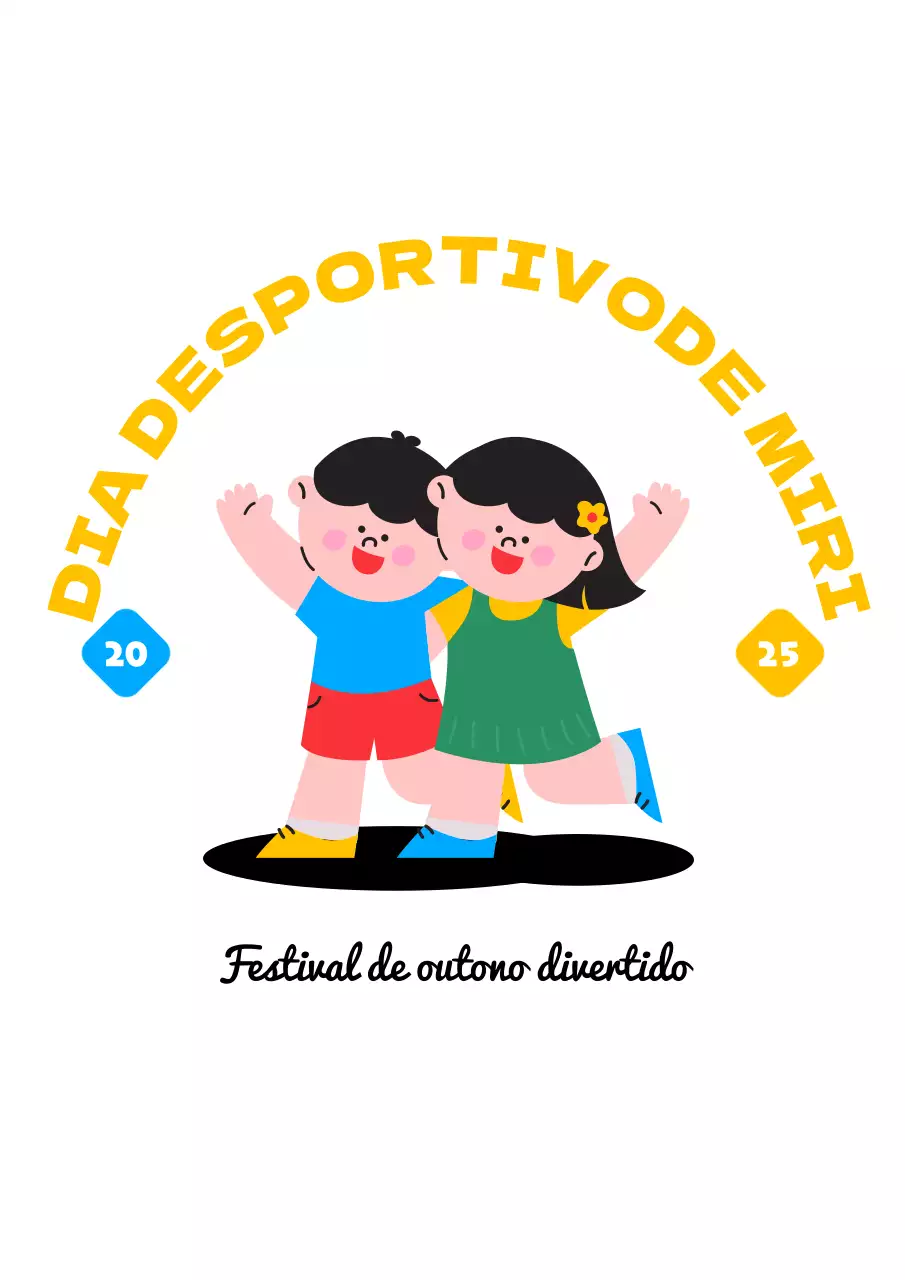 Amarelo Eventos desportivos bonitos