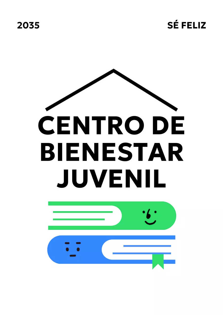 Un centro de asistencia a la juventud sencillo