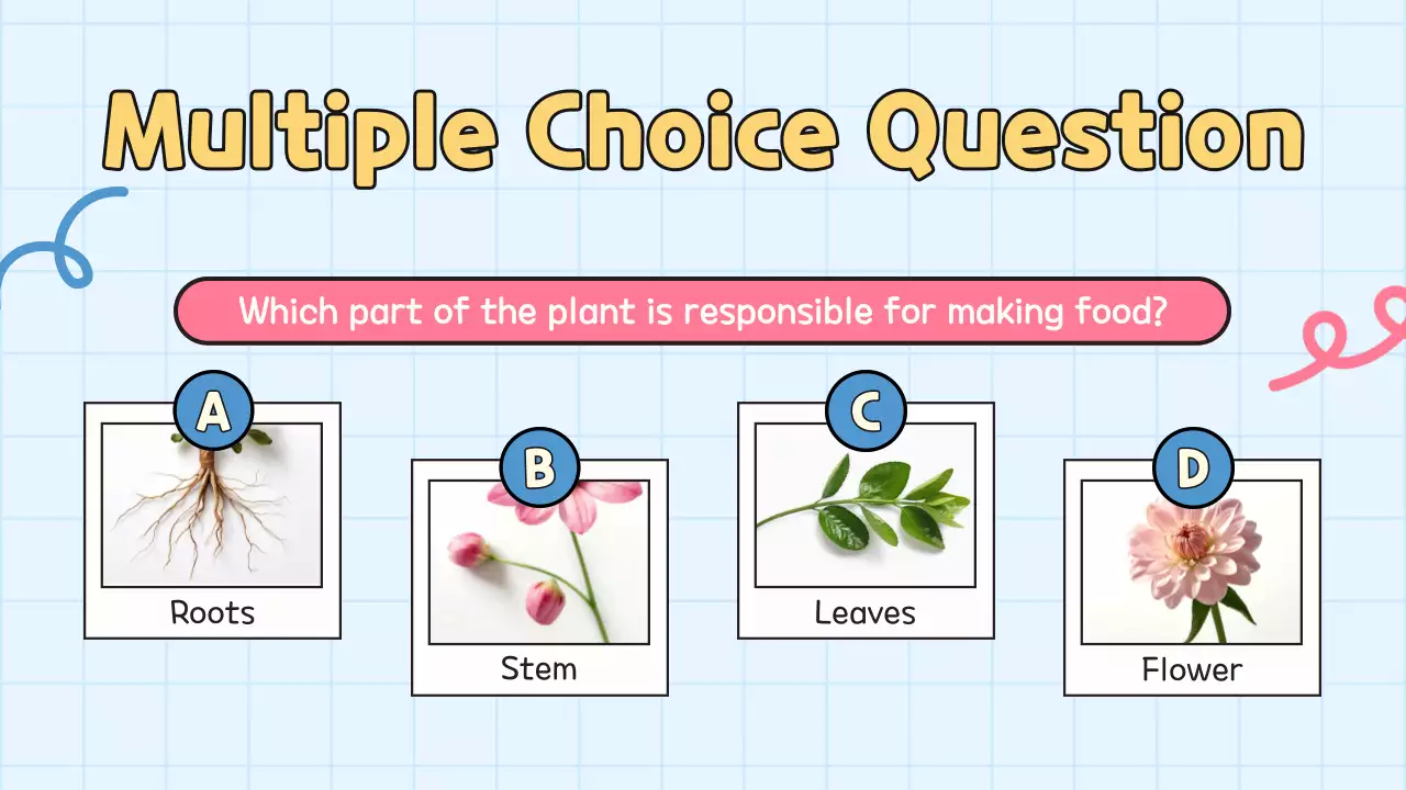 Yellow Minimal Quiz Announcement Presentation