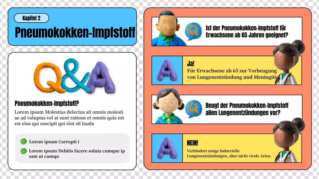 farbenfrohe kreative Leitlinien für das Gesundheitswesen