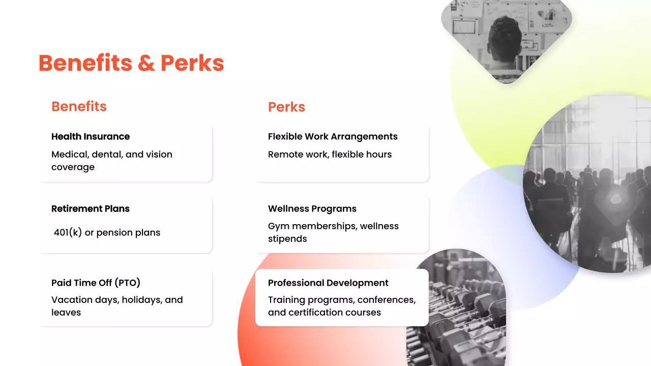 White Modern Employee Guide Presentation