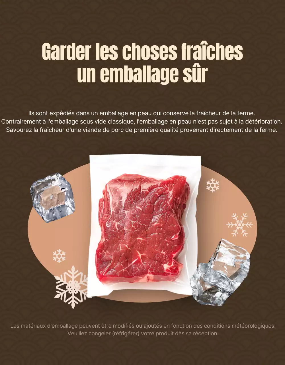 Faire revenir la viande traditionnelle ad
