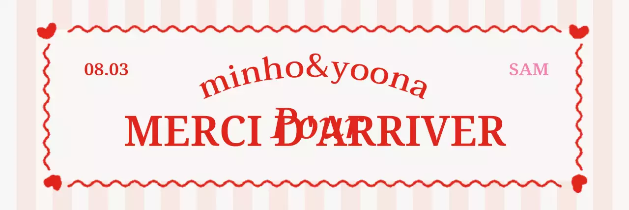 Un cadeau de mariage rose