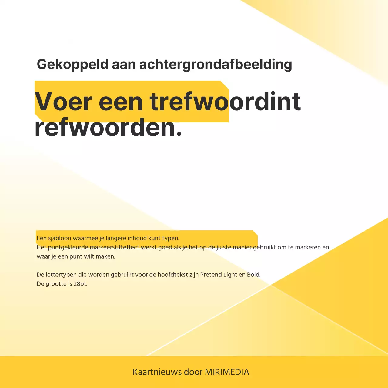 Promoot je Yellow Simple bedrijf