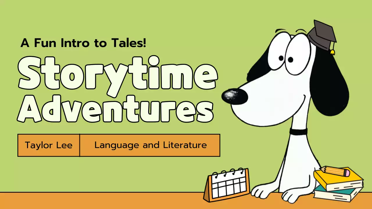 Green Simple Storybook Guide Presentation