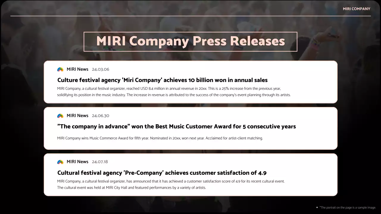 Colorful Trendy Festival Proposal Presentation